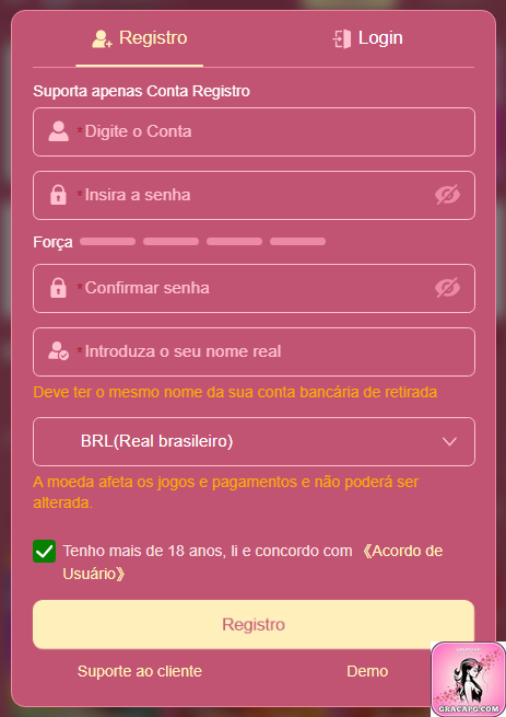 gracapg.com - acessar em protegido página de login